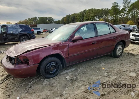 2000 Buick Century Limited z USA, uszkodzony, nr VIN 2G4WY55J7Y1200922